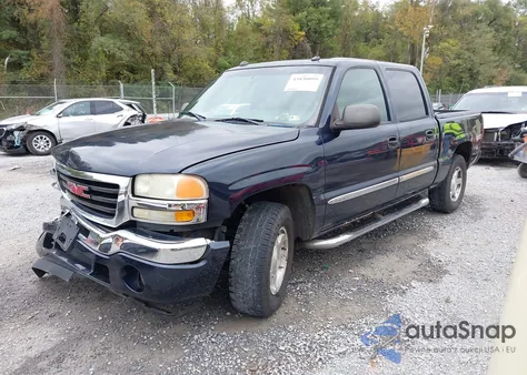 2005 GMC Sierra 1500 Slt from USA, damaged, VIN 2GTEK13T151125015